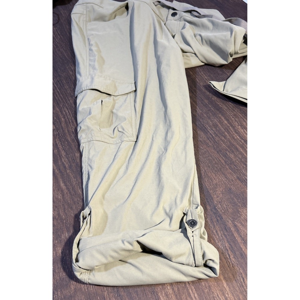 Columbia Omni Shield Advance Repellency Women's Size 10 Regular Beige Cargo Pant - Picture 10 of 10